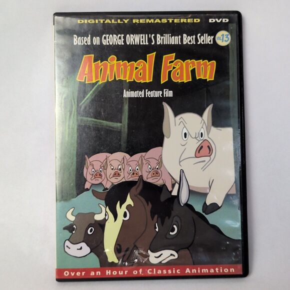 Other - George Orwell’s Animal Farm DVD 2004 Animated Feature Film Remastered Political